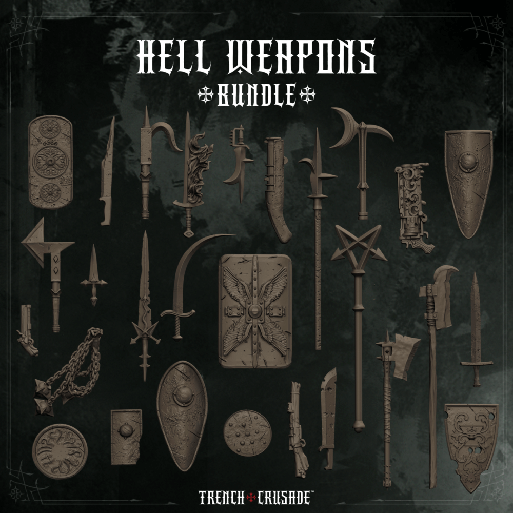 Hell Weapons Sprue - Trench Crusade