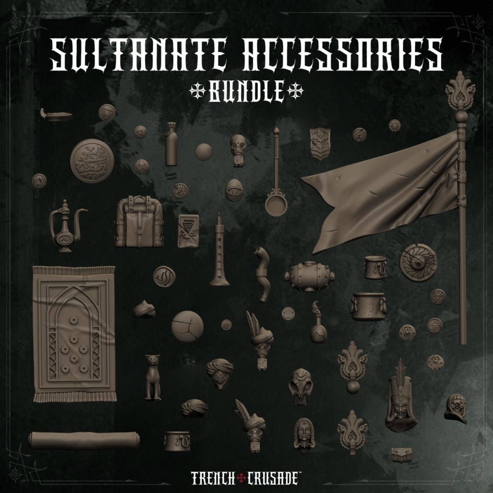 Sultanate Accessory Sprue - Trench Crusade