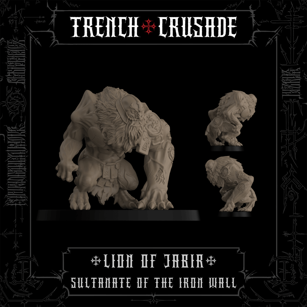 Lion of Jabir (Standing) - Iron Sultanate