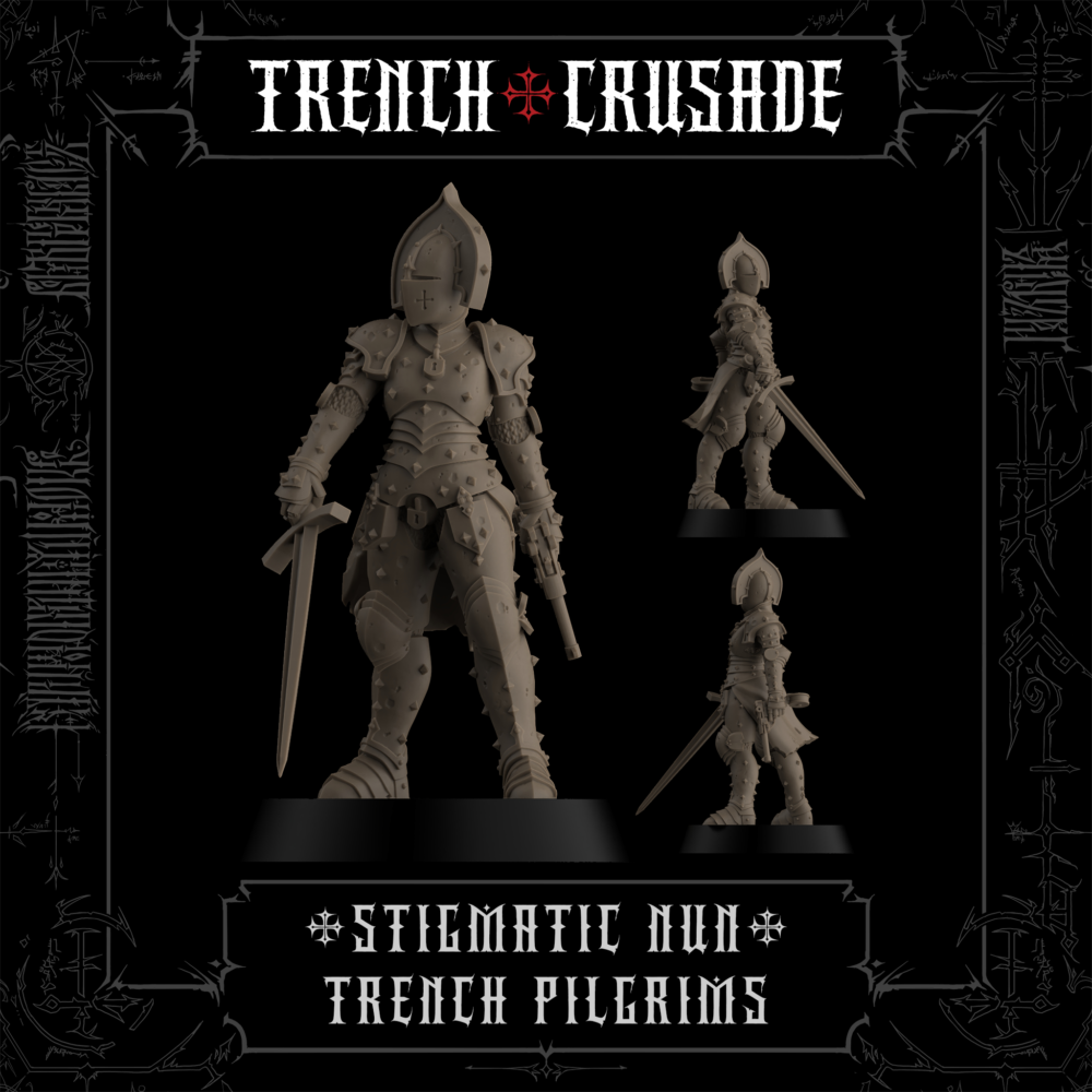 Stigmatic nun (Sword, Pistol) - Trench Pilgrims