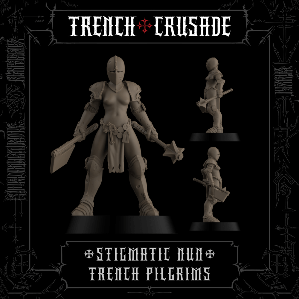Stigmatic nun (Axe, Mace) - Trench Pilgrims