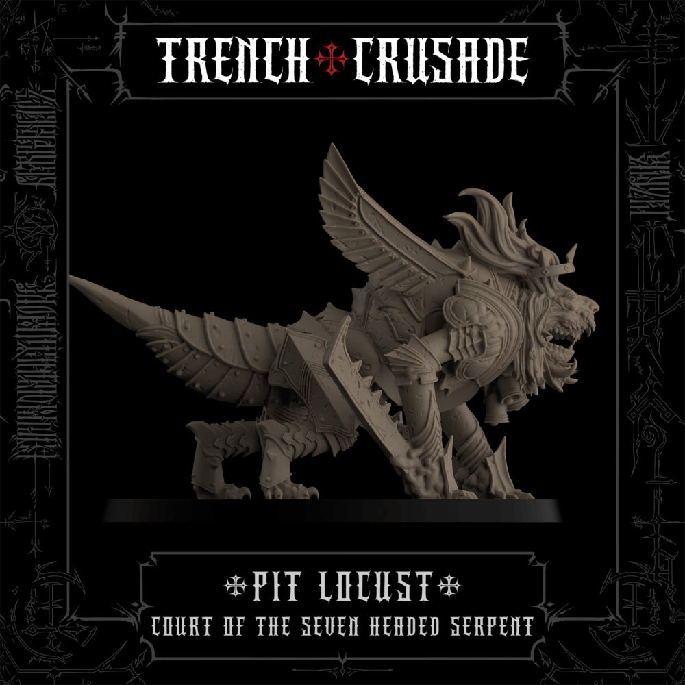 Pit Locust - Court of the Seven Headed Serpent