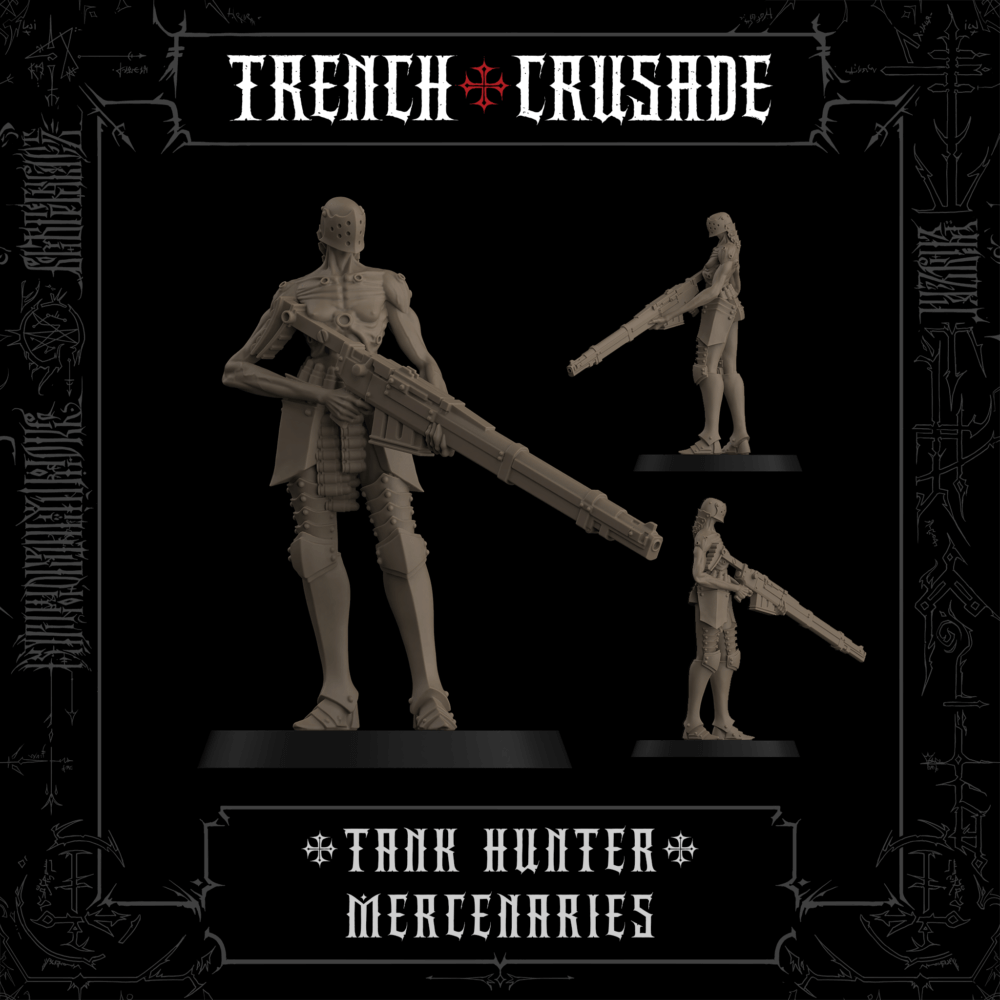 Communicant Tank Hunter (Female) - Mercenaries