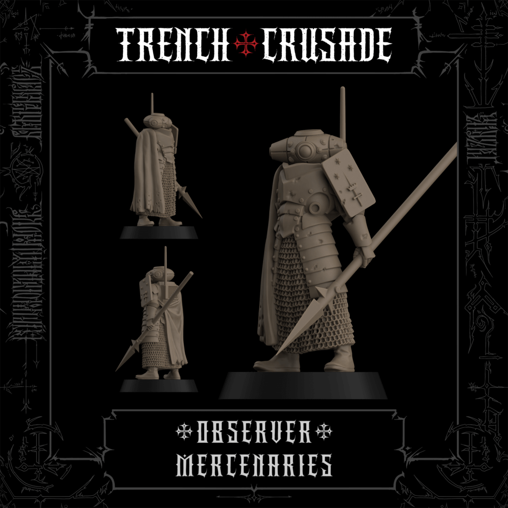 Observer (Trench Halberd) - Mercenaries