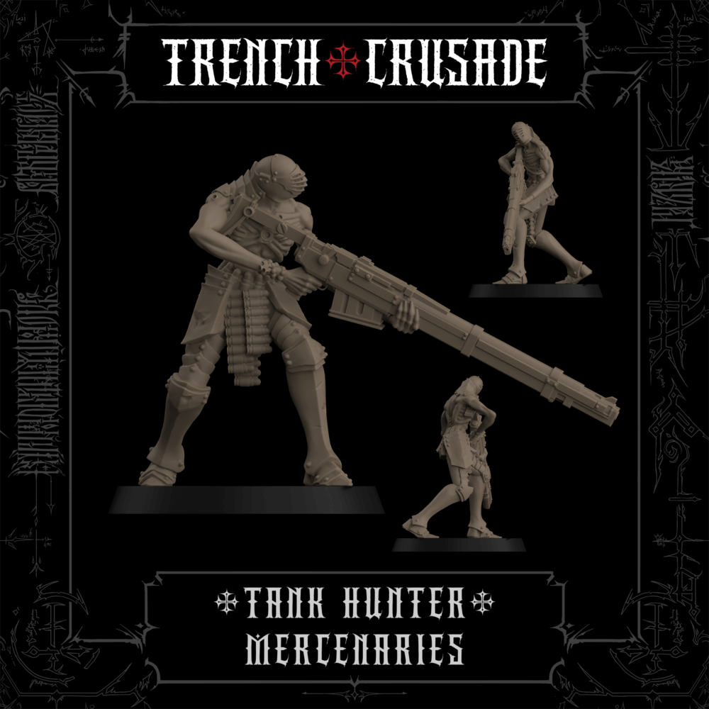 Communicant Tank Hunter (Crouching) - Mercenaries