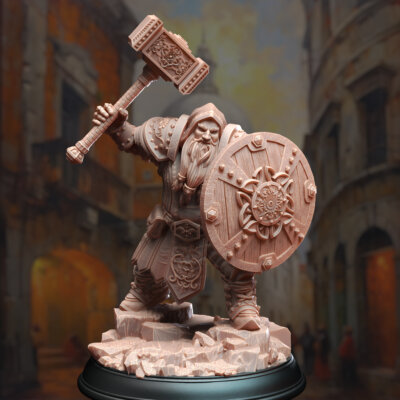 Tors of Delvdor – Dwarven Cleric of Life
