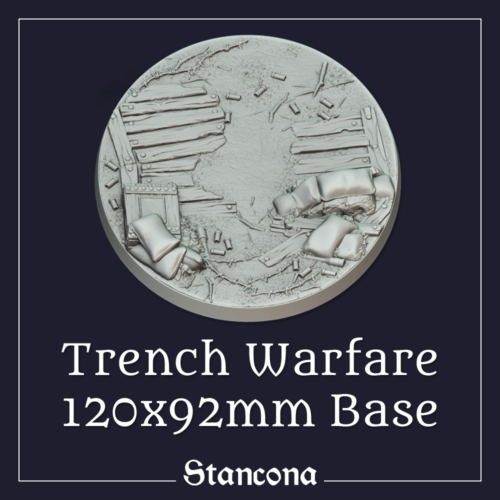 120x92mm Trench Warfare Base