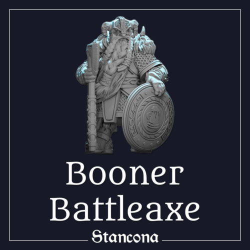 Booner Battleaxe – Heroes of the Dale