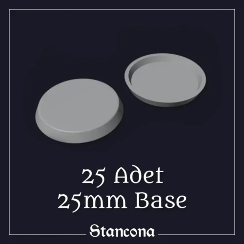 25x 25mm Base