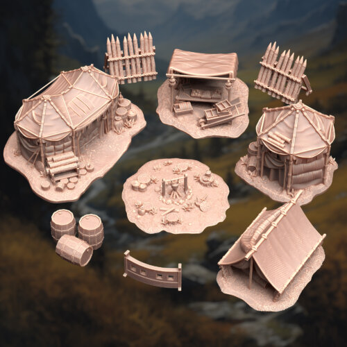 Terrain Set – A Place of Respite