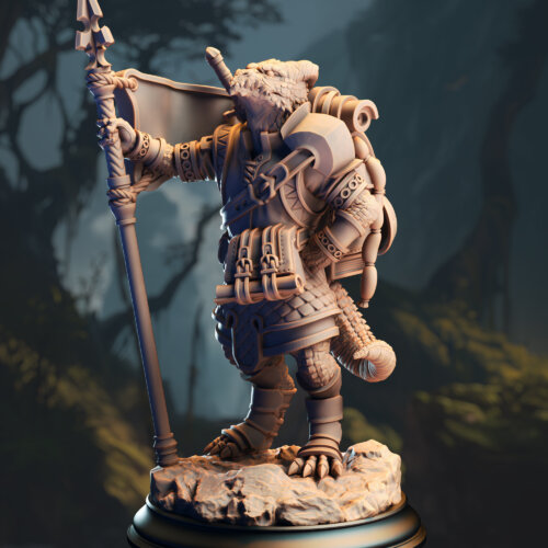 Archemen the Stouthearted – Silver Kobold Squire