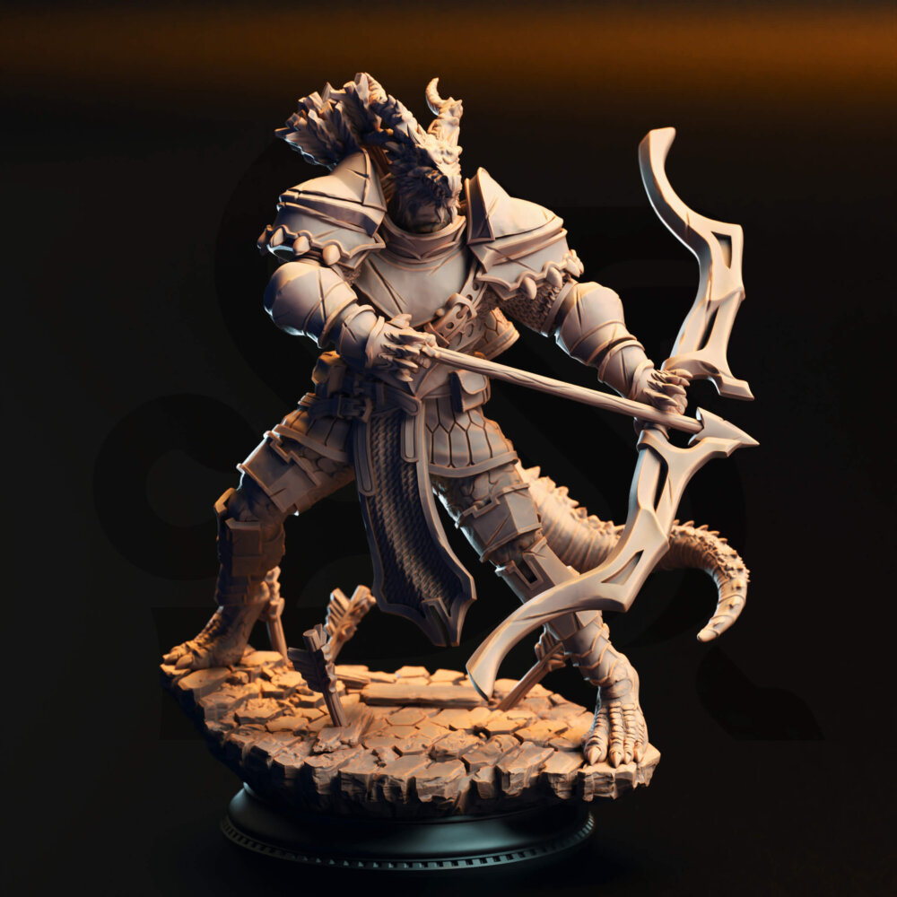 Azmordion’s Chosen – Silver Dragonkin Knight 1 (Archer)