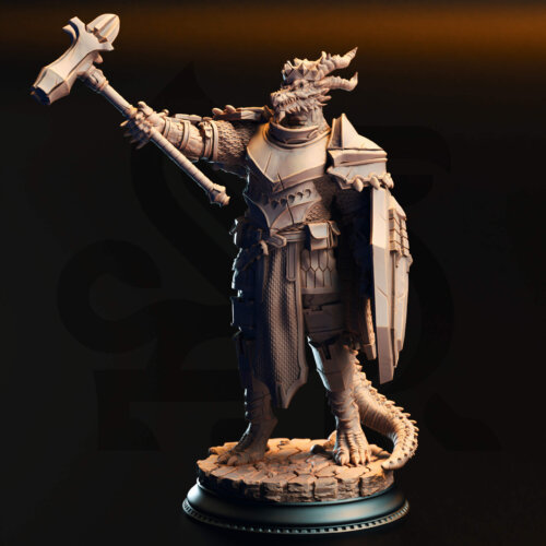 Azmordion’s Chosen – Silver Dragonkin Knight 3 (Commander)