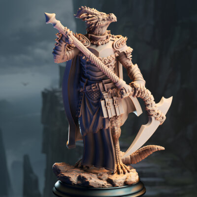Ilvias the Reaper – Silver Dragonkin Warlock