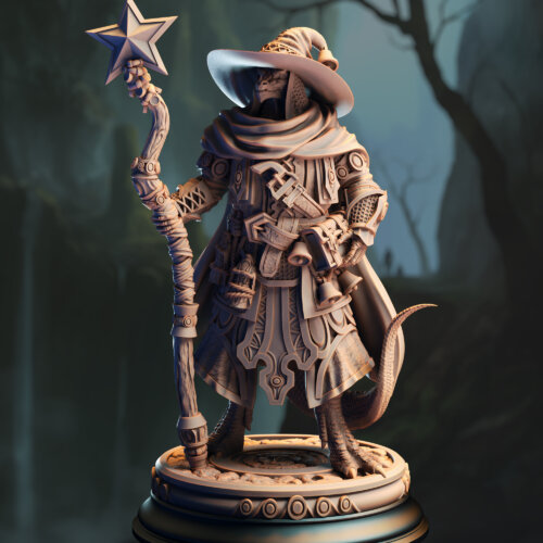 Ozmandi Starborn – Silver Dragonkin Sorcerer