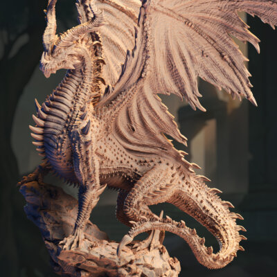 Sovram the Betrayed – Elder Black Dragon