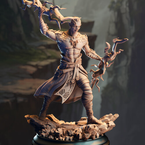 Styrax Thunderscale – Half-Dragon Sorcerer