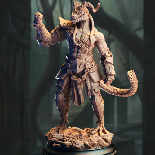 Vaakrin Steeljaw – Black Dragonkin Fighter