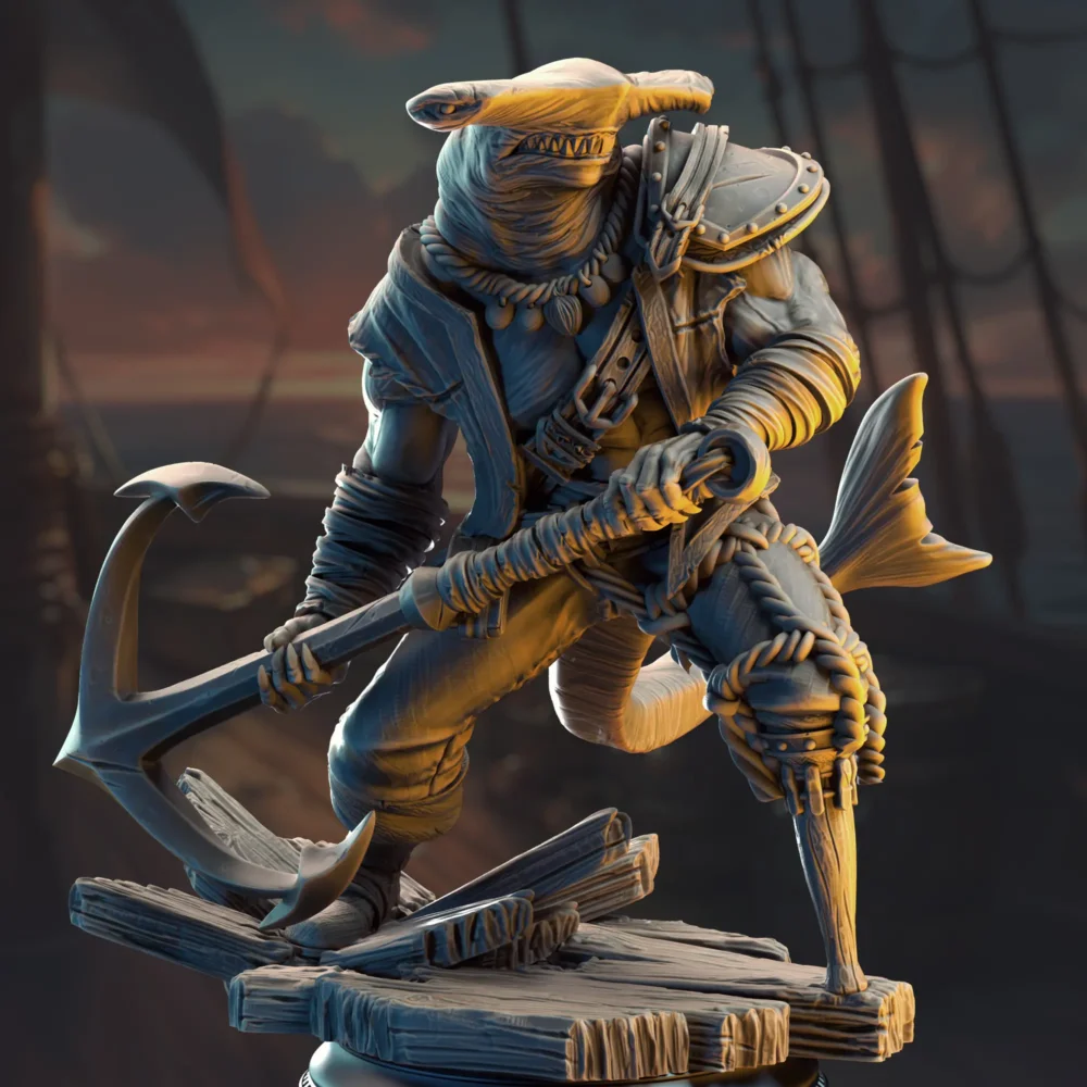 Baz “Smiley” Armstrong – Sharkman Enforcer