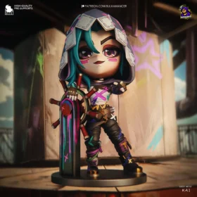 Chibi Fractued Jinx – Arcane