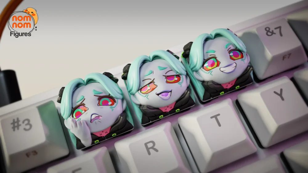 Rebecca – Cyberpunk – Keycap