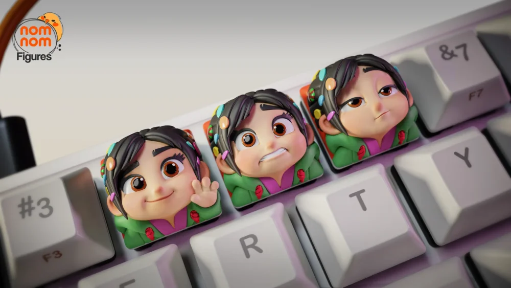 Vanellope Von Schweetz - Wreck it Ralph – Keycap