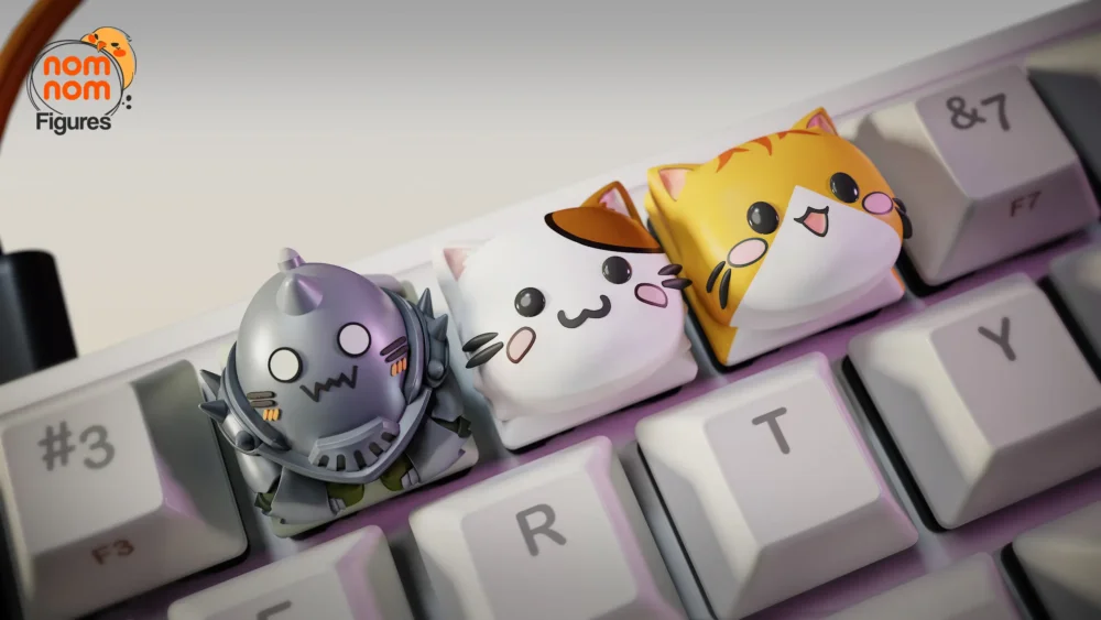 Alphonse and Cats – Keycap