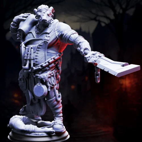 Gunthrak Destraz – Half-Orc Vampiric Chef – Masked