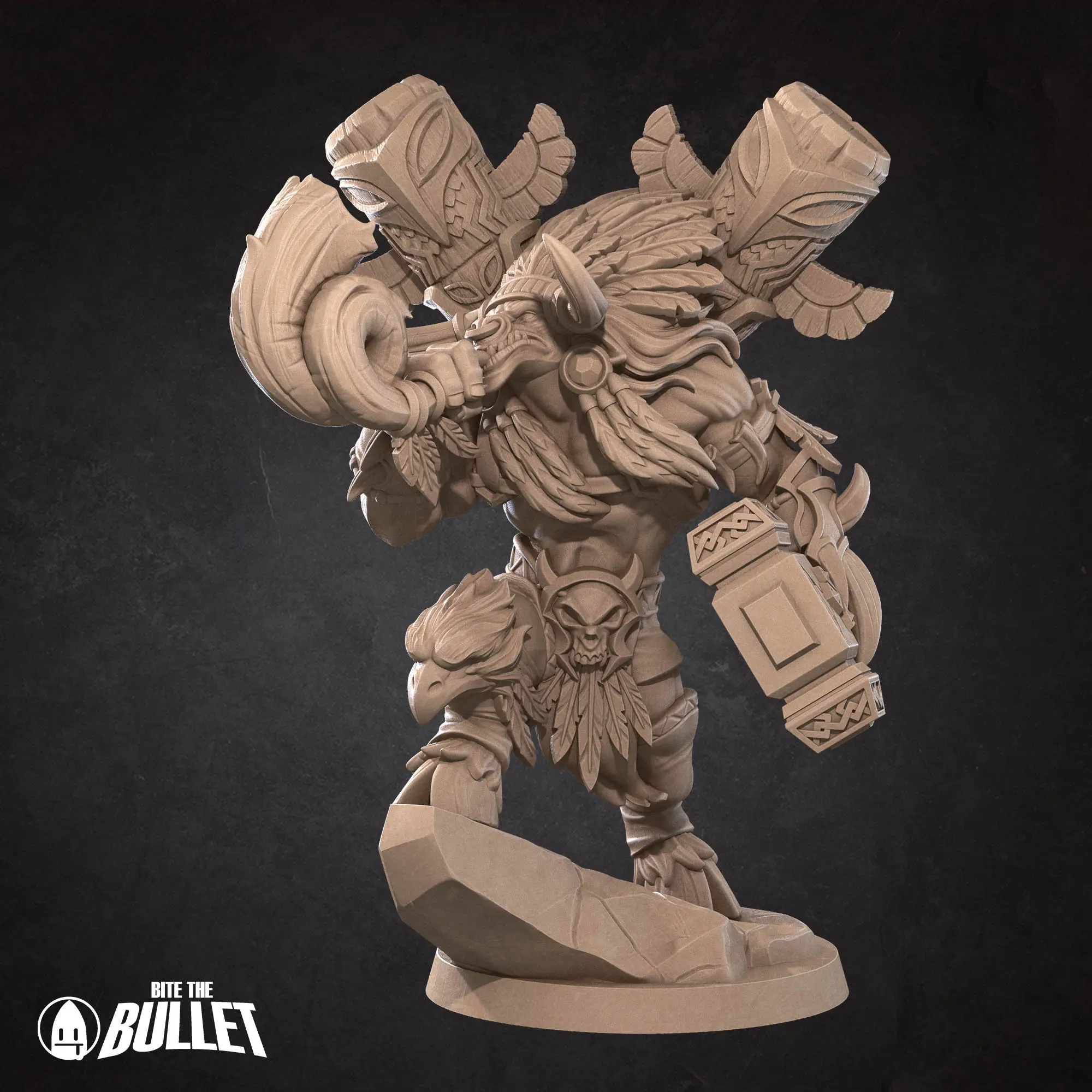 Baine Bloodhoof – Tauren Chieftain Warrior - Görsel 2