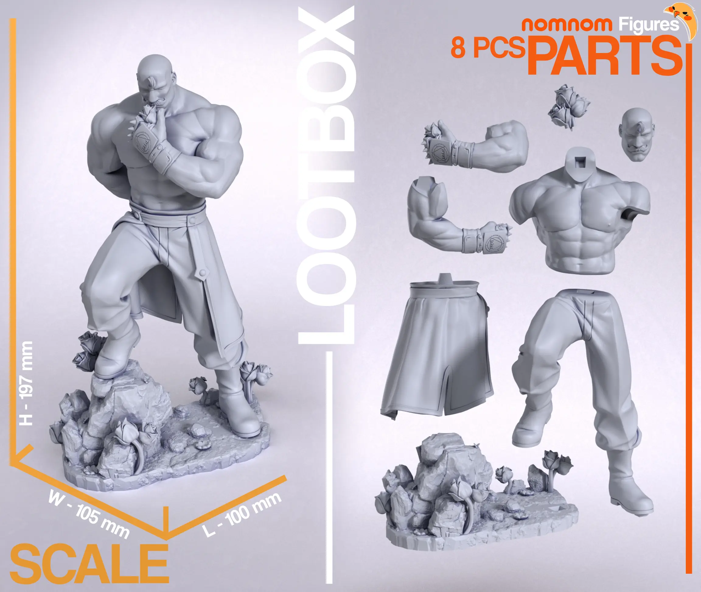 Alex Luis Armstrong - Fullmetal Alchemist - Görsel 3