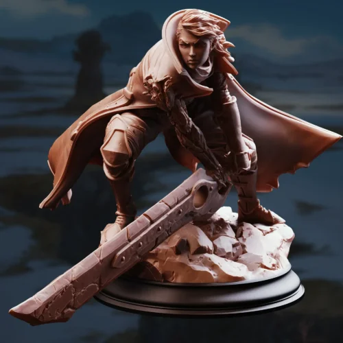 Firenzia Fireblood – Fire Elementalist Warrior