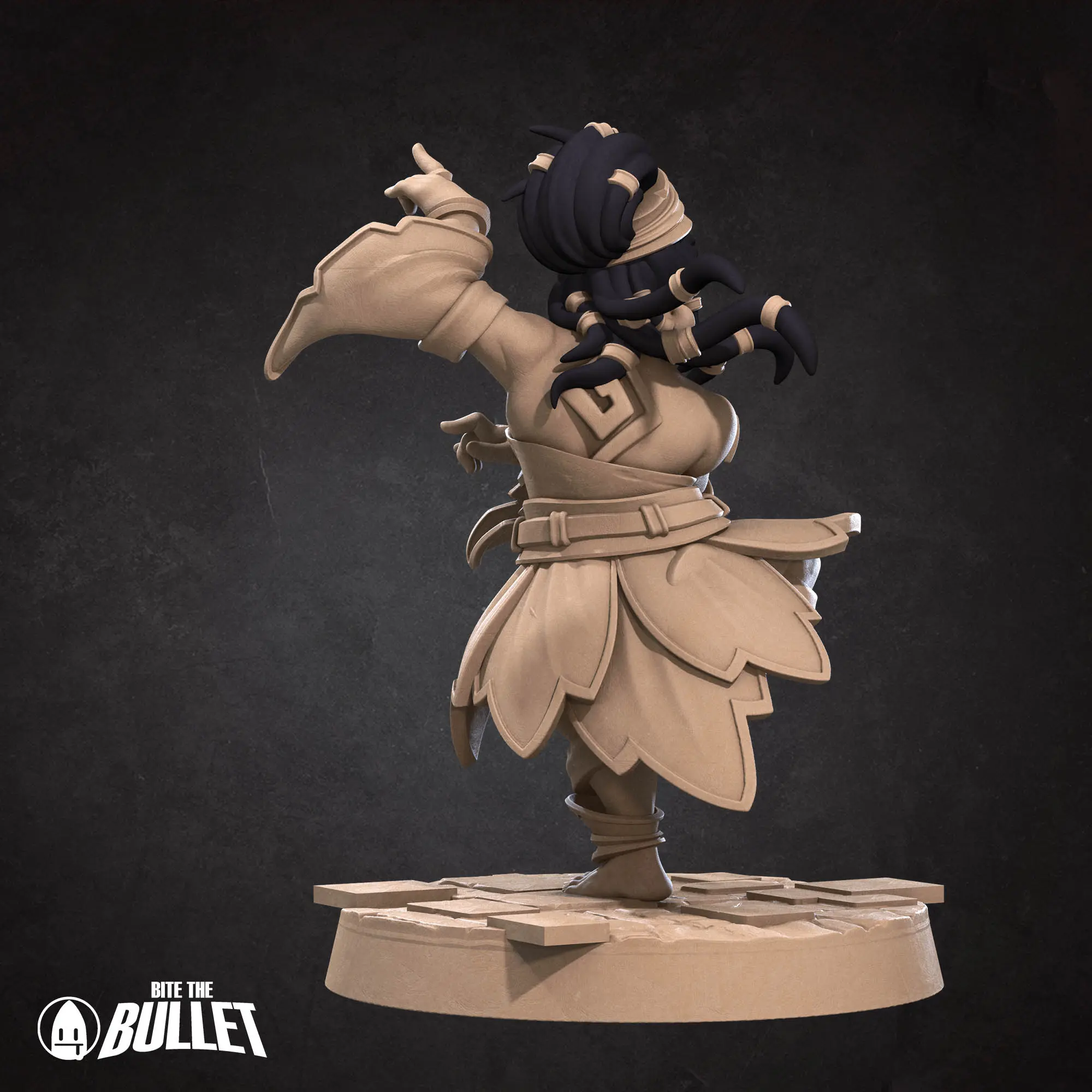 Dwarf Monk A - Görsel 3