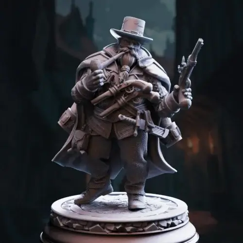 Torgrik “Tall Hat” – Dwarven Gunslinging Gangster